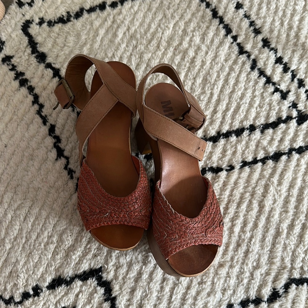 Urban Outfitters MIA chunky platform heels